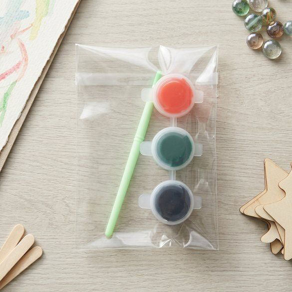 Plastic Bags 7.6x11cm Transparent Peel and Seal (100 pieces) [B2X4XL]