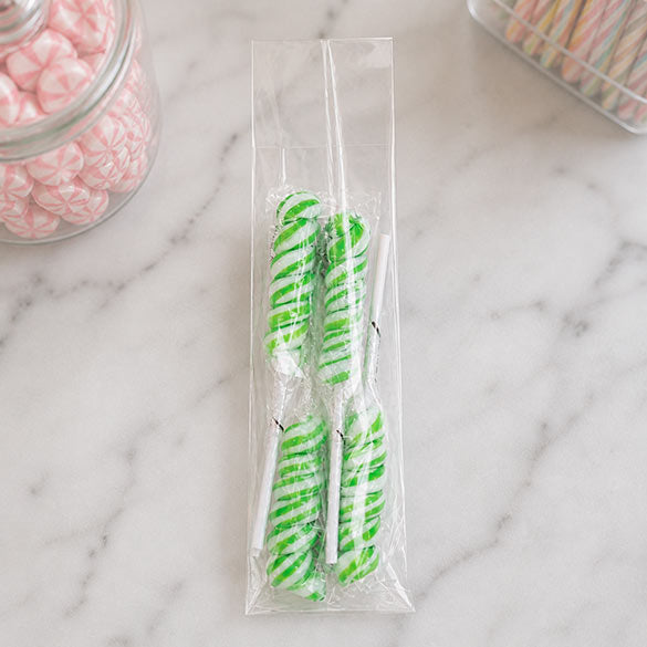 Plastic Bags 5.6x15.4cm Transparent Peel and Seal (100 pieces) [B2X6SPC]