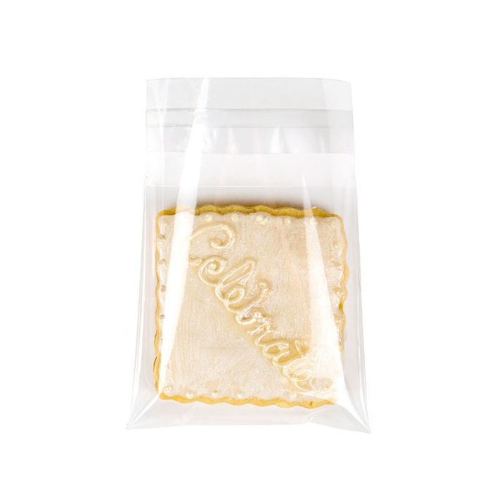 Plastic Bags 8.5x9cm Transparent Peel and Seal (100 pieces) [B33XL]