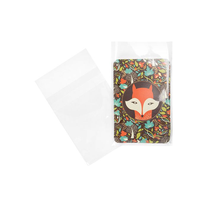 Plastic Bags 10x13.3cm Transparent Peel and Seal