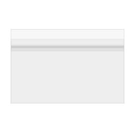 Plastic Bags 9.7X6cm Transparent Peel and Seal (100 pieces) [B3X2XPC]