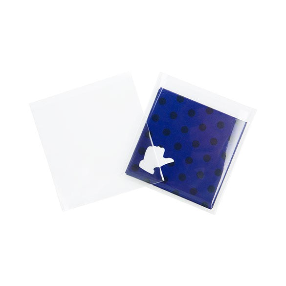 Plastic Bags 7.6x8cm Transparent (100 pieces) [B3X3NF]
