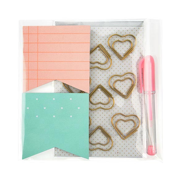 Plastic Bags 12.4x12cm Transparent (100 pieces) [B44NFXL]