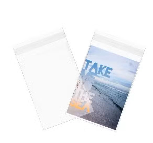 Plastic Bags 12x16cm Transparent Peel and Seal (100 pieces) [B4X6XXL]