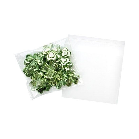 Plastic Bags 12.7x10.8cm Transparent Peel and Seal (100 pieces) [B5X4]