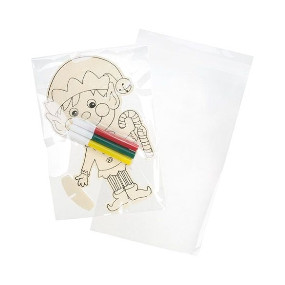 Plastic Bags 13x20cm Transparent Peel and Seal (100 pieces) [B5X8]