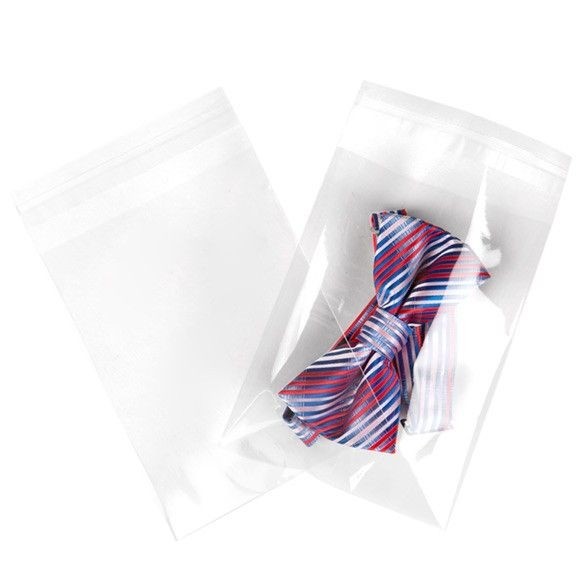 Plastic Bags 12.5x16.5cm Transparent Peel and Seal (100 pieces) [B65]
