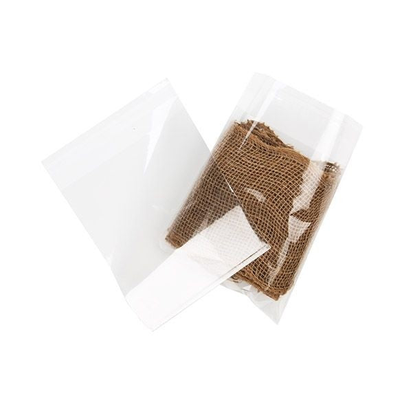 Plastic Bags 16.4x18.1cm Transparent Peel and Seal (100 pieces) [B67]