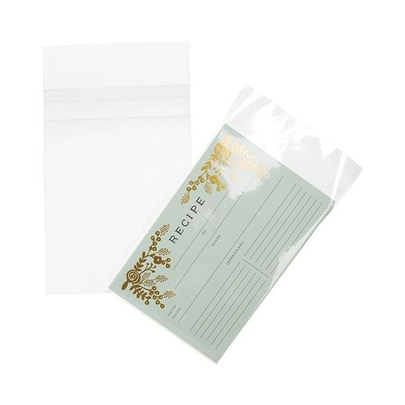 Plastic Bags 11x16cm Transparent Peel and Seal (100 pieces) [B6X4PC]