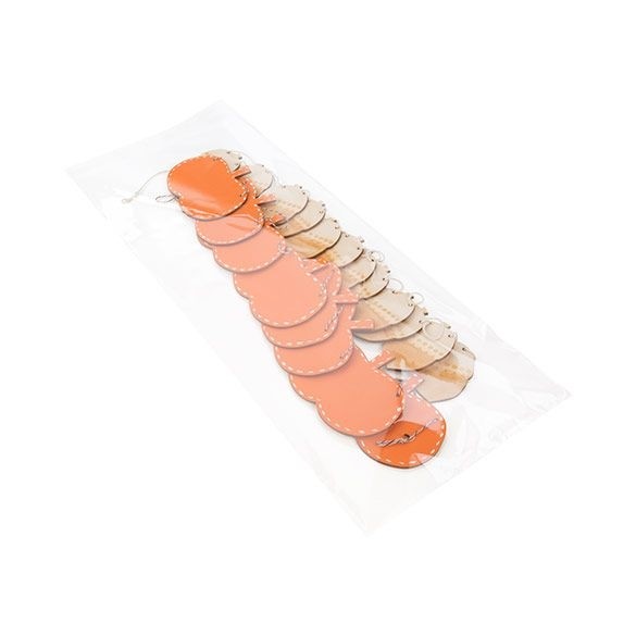 Plastic Bags 21.4x51.4cm Transparent Peel and Seal