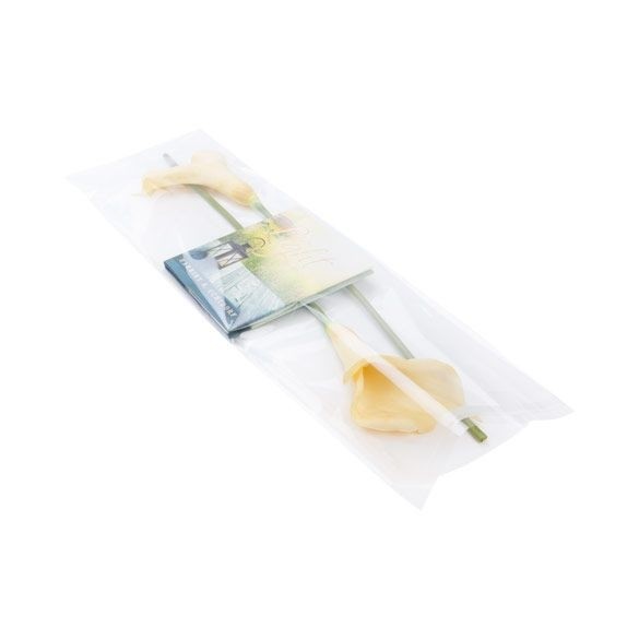 Plastic Bags 21.4x69.2cm Transparent Peel and Seal