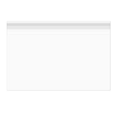 Plastic Bags 13.2x9.5cm Transparent Peel and Seal (100 pieces) [B35]