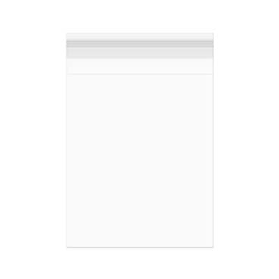 Plastic Bags 12.5x18cm Transparent Peel and Seal (100 pieces) [B47]