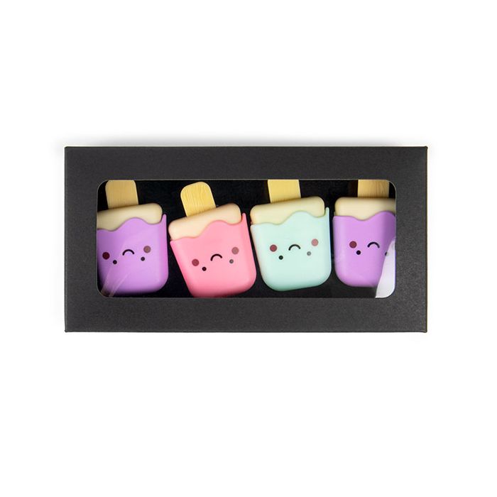 Black Gift Boxes Window Box w/ attached window 7x2.1x13.8 cm (25 pieces) [WKRGB315]