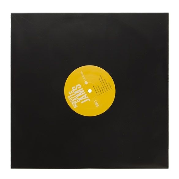 Inner Sleeves for 12 inch Records Matt Black (100 pieces) [BLPBM]