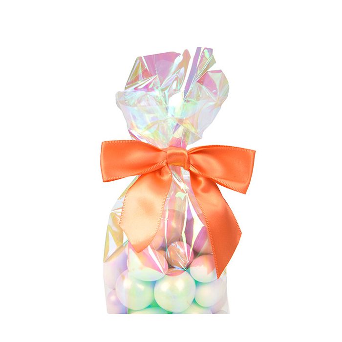 Bows Pre-tied 8,9 cm Orange (25 pieces) [BOWOR]