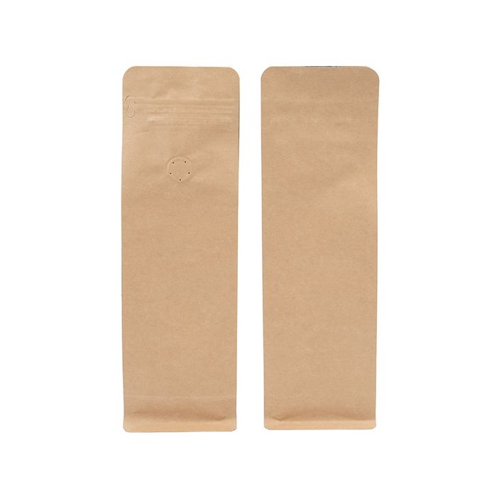 Blockbottom Coffee Bag Kraft 7,9x6x26cm (50 Pieces) [BBC1K]