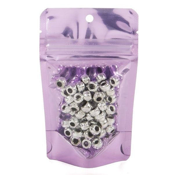 Stand Up Pouches Transparent/Lavender 7.9x5.1x13cm | 28 grams (100 pieces) [ZBGB1LV]