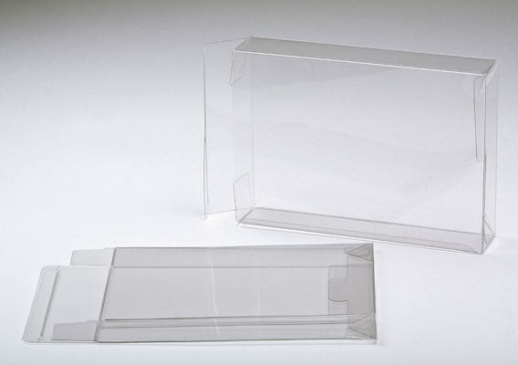 Plastic Gift Boxes 6x1.6x9cm Crystal Clear (25 pieces) [FB248]