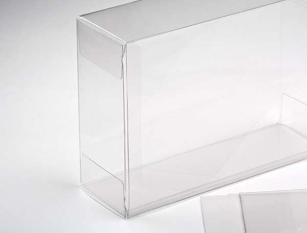 Plastic Gift Boxes 13.7x6.4x18.7cm Crystal Clear (25 pieces) [FB112]
