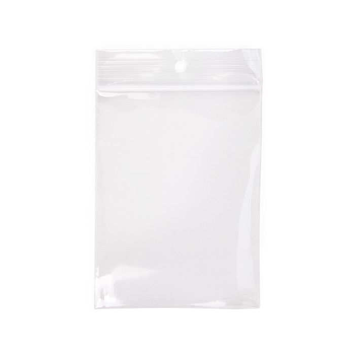 Grip Seal Bags with Hang hole 7,6x10,2 cm (100 pieces) [CEZ4R34]