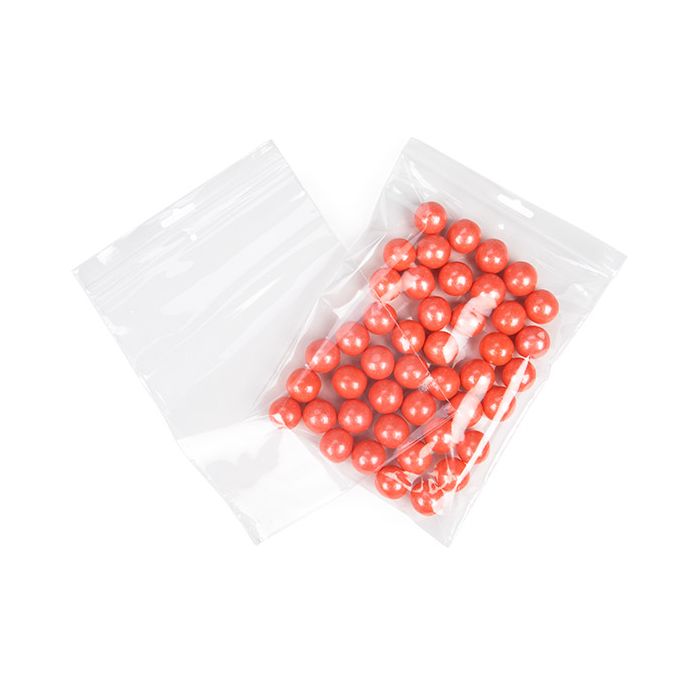 Grip Seal Bags with euro Hanghole and Venthole 17,8x22,9 cm (100 pieces) [CEZE79V]