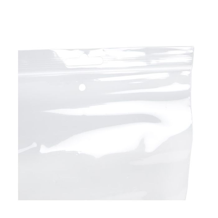 Grip Seal Bags with euro Hanghole and Venthole 17,8x22,9 cm (100 pieces) [CEZE79V]