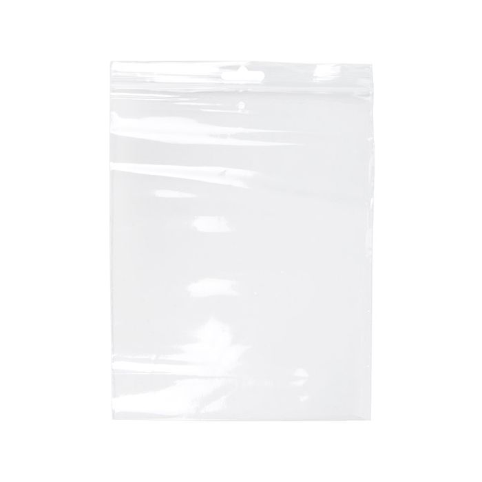 Grip Seal Bags with euro Hanghole and Venthole 17,8x22,9 cm (100 pieces) [CEZE79V]