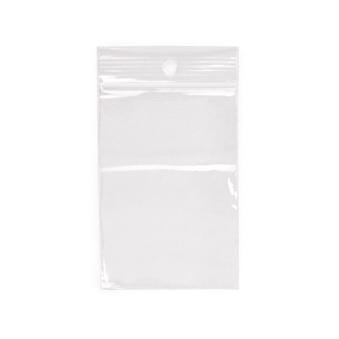 Grip Seal Bags with Hang hole 5,1x7,6 cm (100 pieces) [CEZR23]