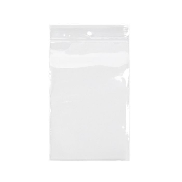 Grip Seal Bags with Round Hole 10,2x15,2 cm (100 pieces) [CEZR46]