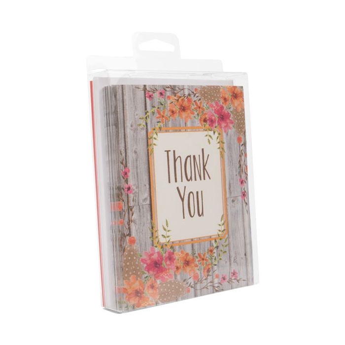 Plastic Gift Boxes 11.4x2.5x14.9cm Crystal Clear with Hanger in middle (25 pieces) [CHFB17]