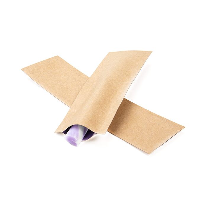 Kraft Single Use Child Resistant Bags  4 x 12,5 cm