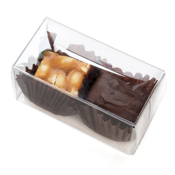 Plastic Gift Boxes for Chocolates 3.5x3.7x7cm Food Safe (25 pieces) [FPB226]