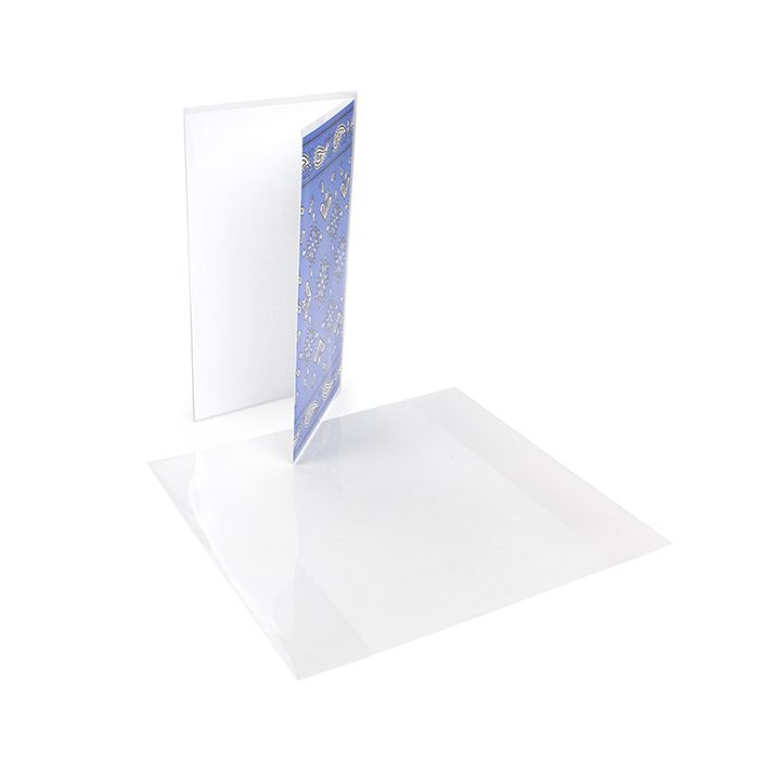 Crystal Clear Card Jackets 24,8x22,1 cm (100 pieces) [CJBS]