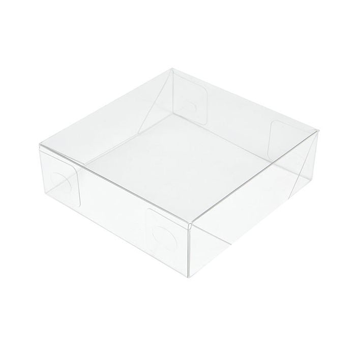 Lid Foldable and crystal Clear 8.1x2.5x8.4cm (25 pieces) [BT356]