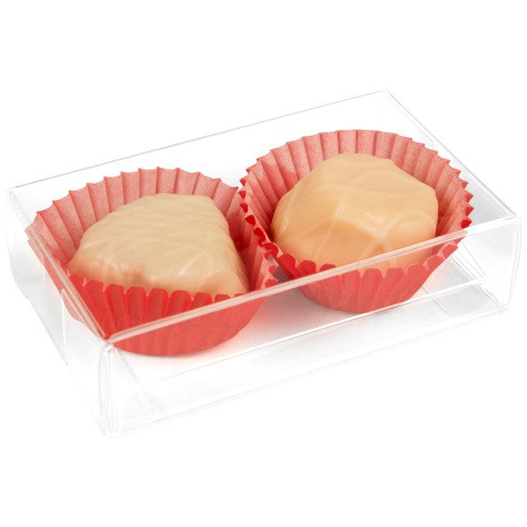 Plastic Gift Boxes 5.4x2.5x9.2cm Crystal Clear (25 pieces) [FB91]