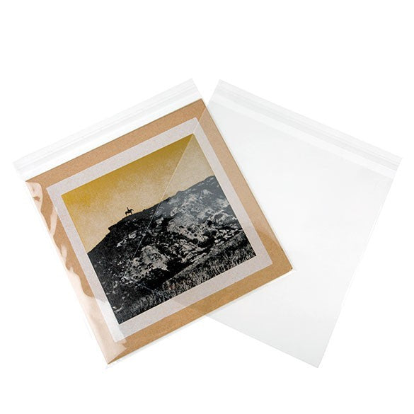 Plastic Bags 31.6x31.1cm Transparent Peel and Seal(250 pieces) [VL12X12]