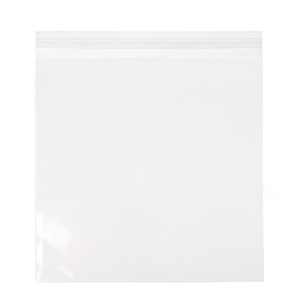 Plastic Bags 31.6x31.1cm Transparent Peel and Seal(250 pieces) [VL12X12]