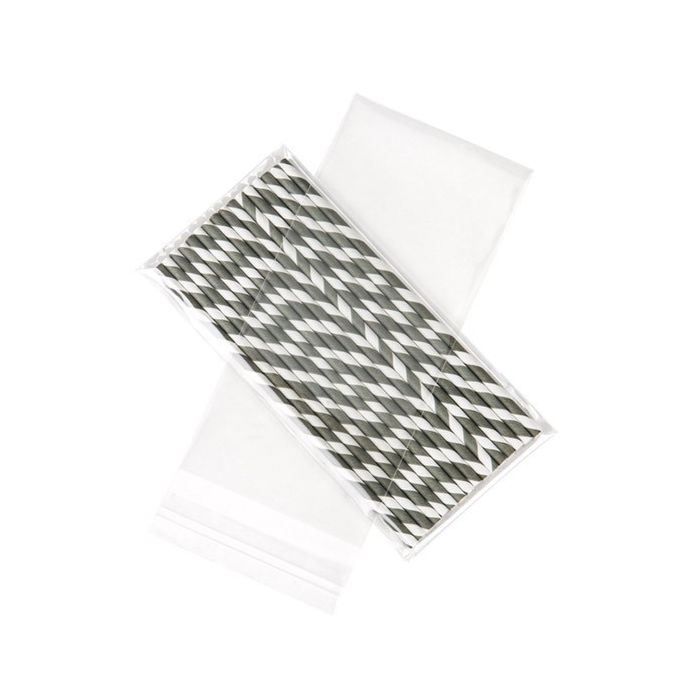 Plastic Bags 10.4x22.7cm Transparent Peel and Seal