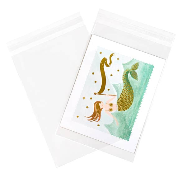 Plastic Bags 41.7x51cm Transparent Peel and Seal(250 pieces) [VL16]