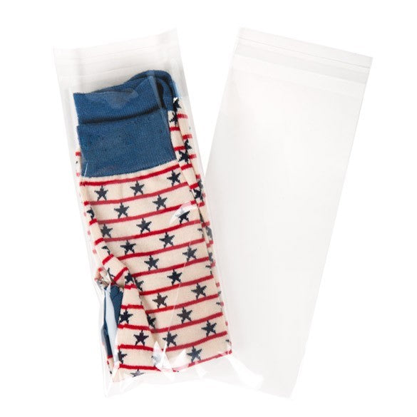 Plastic Bags 11x24.3cm Transparent Peel and Seal(250 pieces) [VL49]