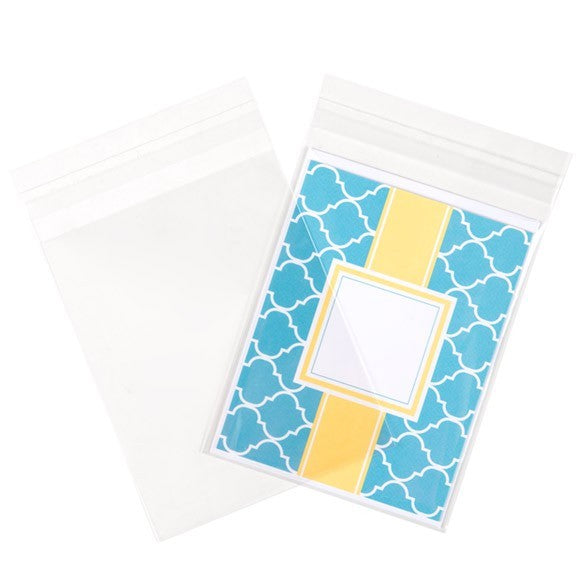 Plastic Bags 11.7x14.6cm Transparent Peel and Seal(250 pieces) [VL54]