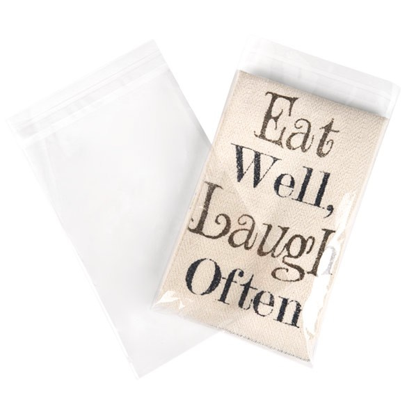 Plastic Bags 15.3x22.9cm Transparent Peel and Seal(250 pieces) [VL6X9S]