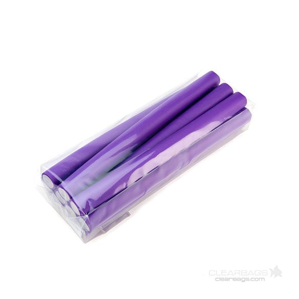 Plastic Bags 7.6x5.1x45.7cm with side gusset (100 pieces) [GB13]