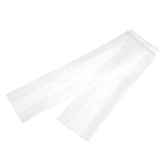 Plastic Bags 7.6x5.1x61cm with side gusset (100 pieces) [GB14]