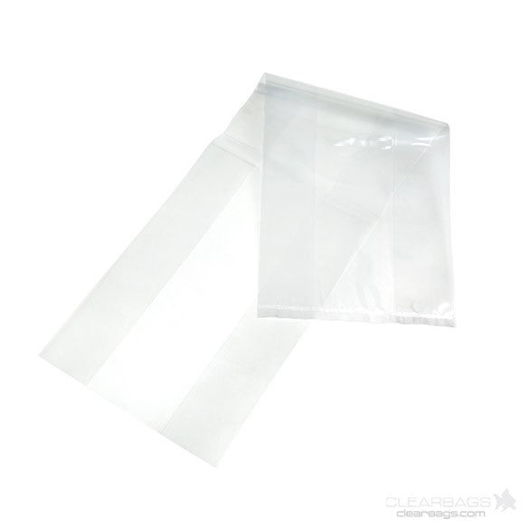 Plastic Bags 12.7x7.6x45.7cm with side gusset (100 pieces) [GB7]