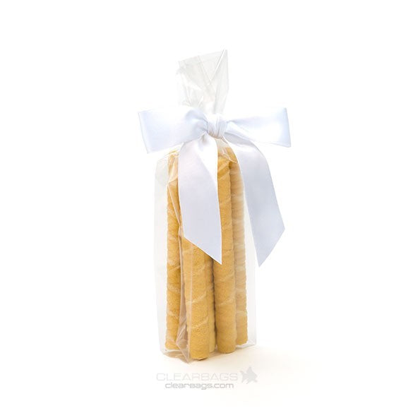 Plastic Bags 5x3.8x20.3cm with side gusset (100 pieces) [GB9]