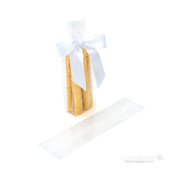 Plastic Bags 5x3.8x20.3cm with side gusset (100 pieces) [GB9]