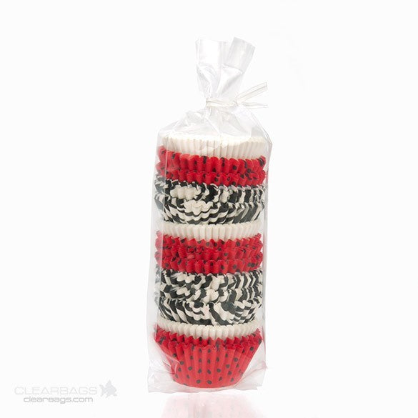 Plastic Bags 5x3.8x20.3cm with side gusset (100 pieces) [GB9]