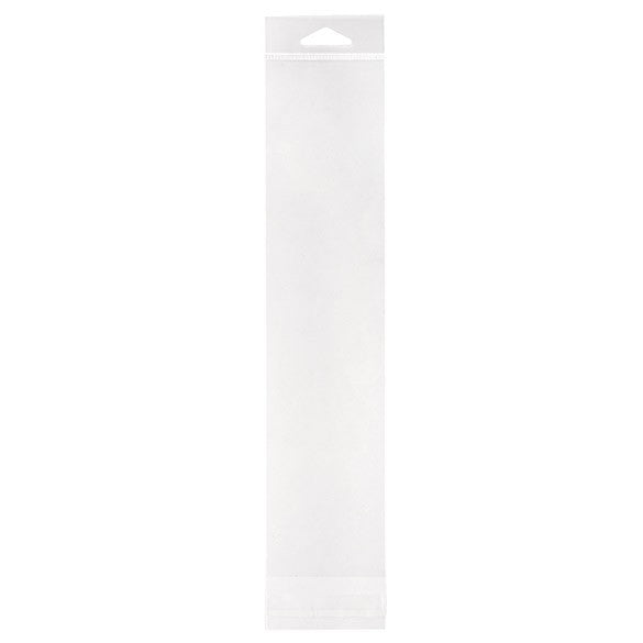 Headerbags 7x30.6cm Reclosable and Crystal Clear (100 pieces) [HB2H12]